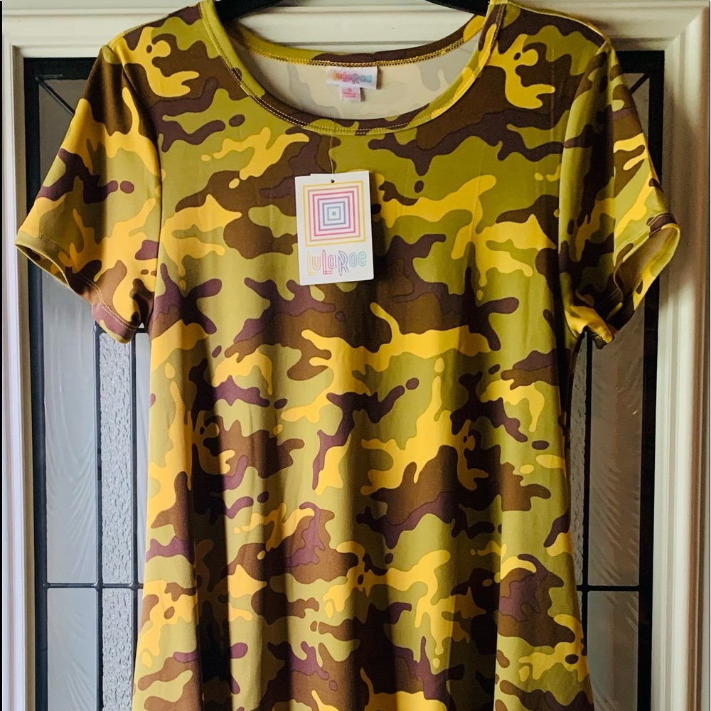 Lularoe camo Jessie size small NWT